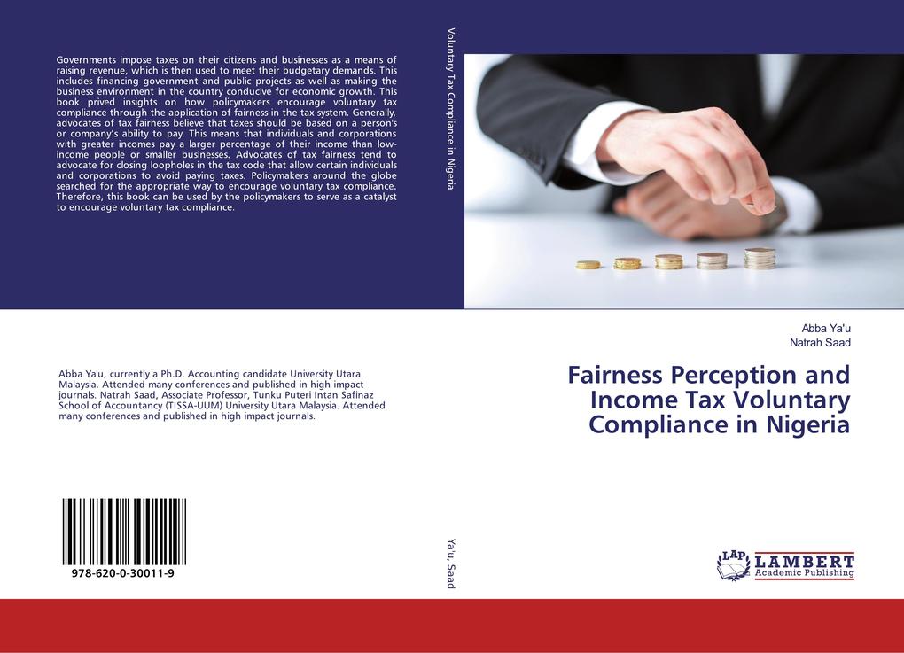 Fairness Perception and Income Tax Voluntary Compliance in Nigeria
