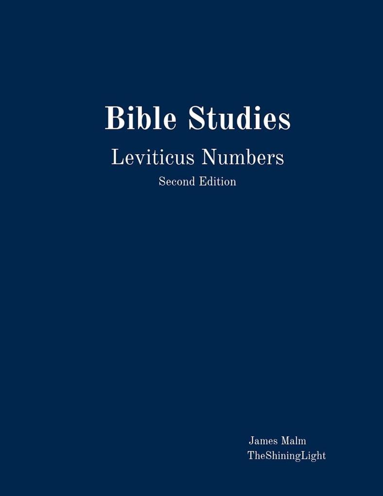 Bible Studies Leviticus Numbers