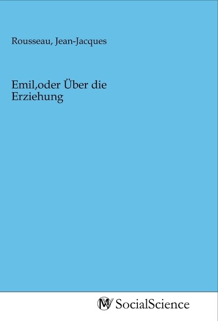 Image of Emiloder Über die Erziehung