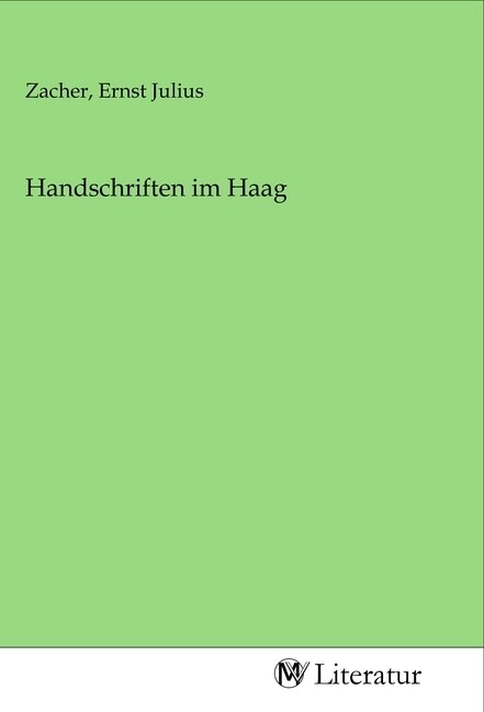 Image of Handschriften im Haag