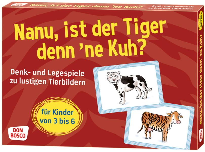 Nanu ist der Tiger denn 'ne Kuh?