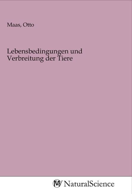 Image of Lebensbedingungen und Verbreitung der Tiere