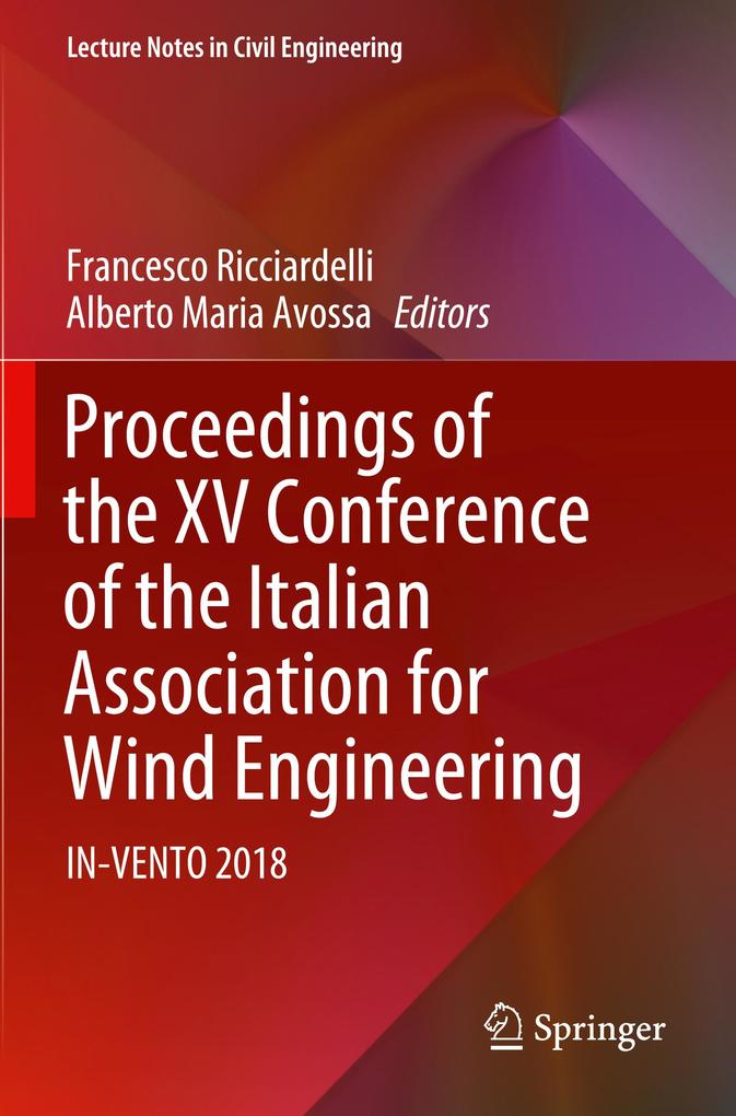 Proceedings of the XV Conference of the Italian Association for Wind Engineering
