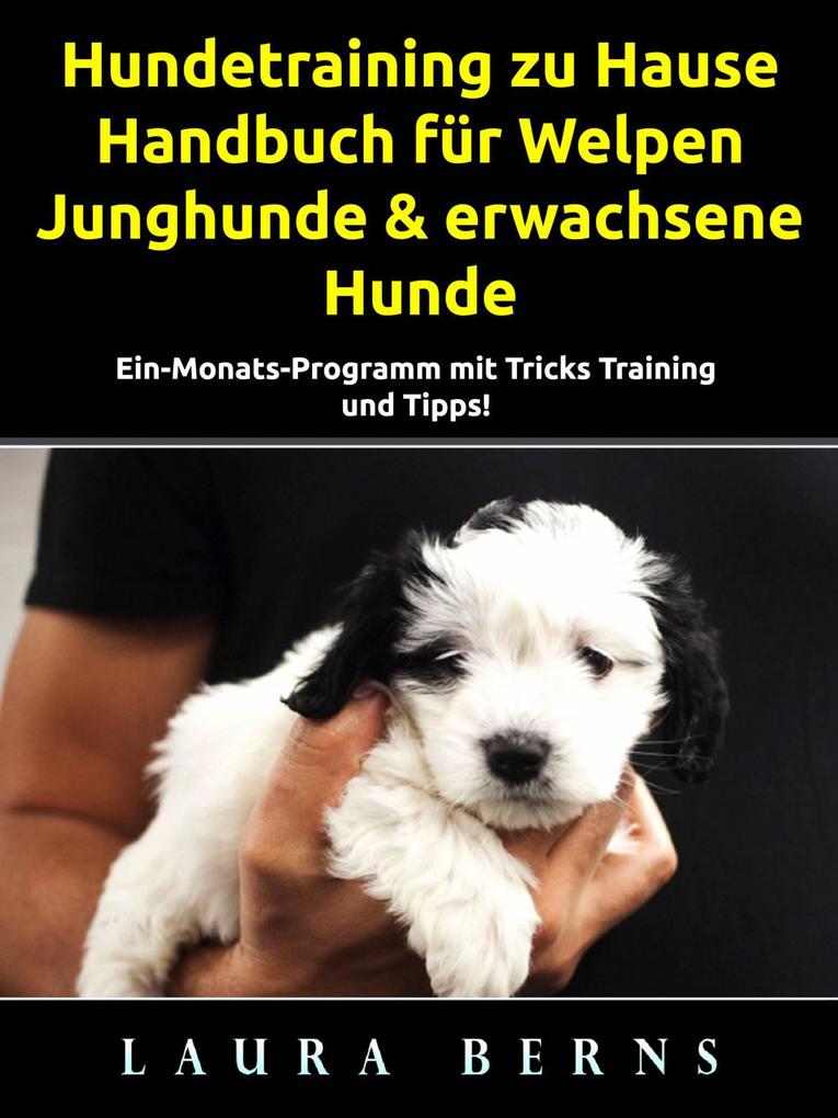 Hundetraining zu Hause: Handbuch für Welpen Junghunde & erwachsene Hunde