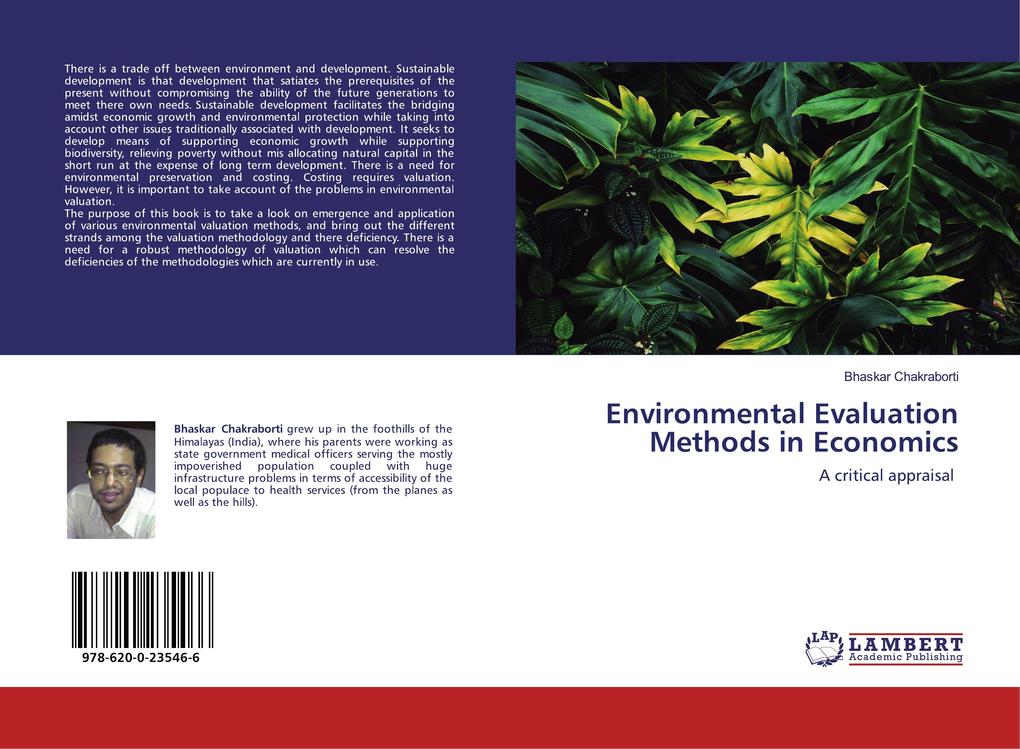 Environmental Evaluation Methods in Economics