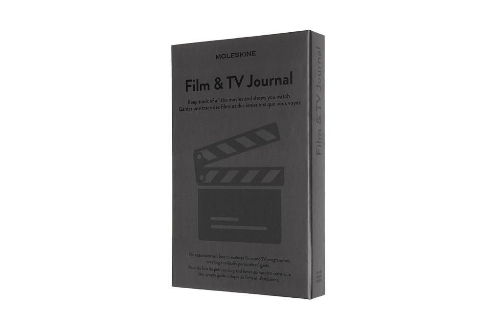 Moleskine Germany GmbH Moleskine Passion Journal - Film & Tv Large/A5 Fester Einband Dunkelgrau