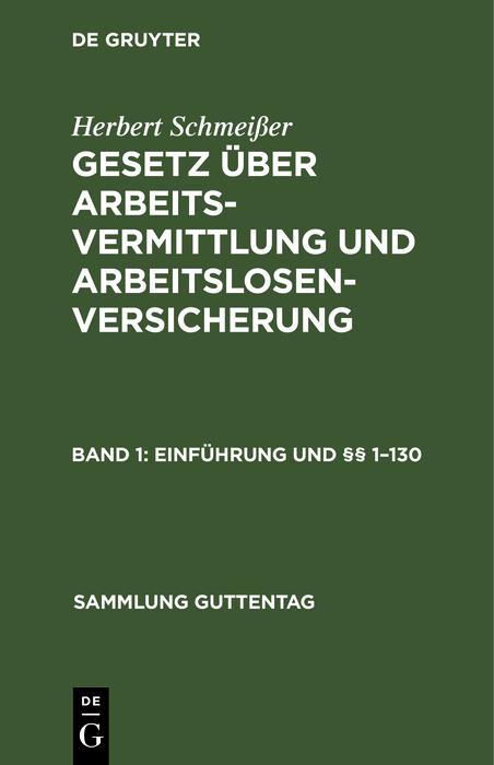 Einführung und §§ 1-130