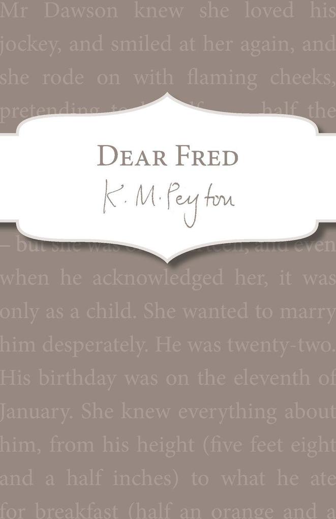 Dear Fred