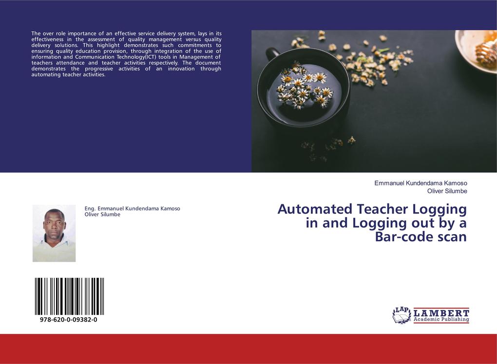 Automated Teacher Logging in and Logging out by a Bar-code scan