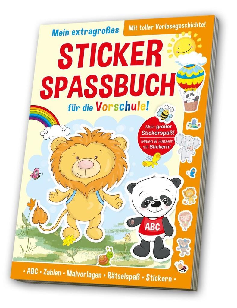 Image of Buch - Stickerspaßbuch Vorschule