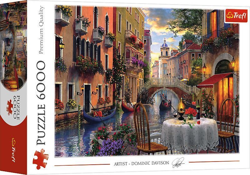 Puzzle 6000 - Abendessen in Venedig