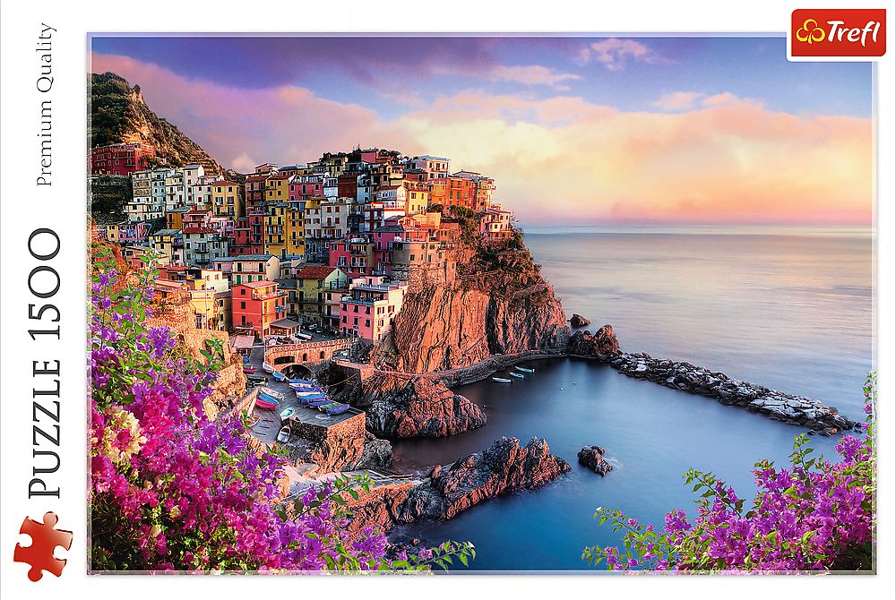 Trefl - Puzzle - Blick auf Manarola 1500 Teile
