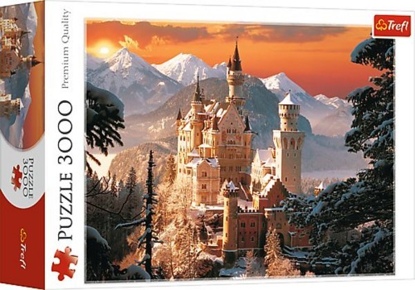 Neuschwanstein im Winter (Puzzle)
