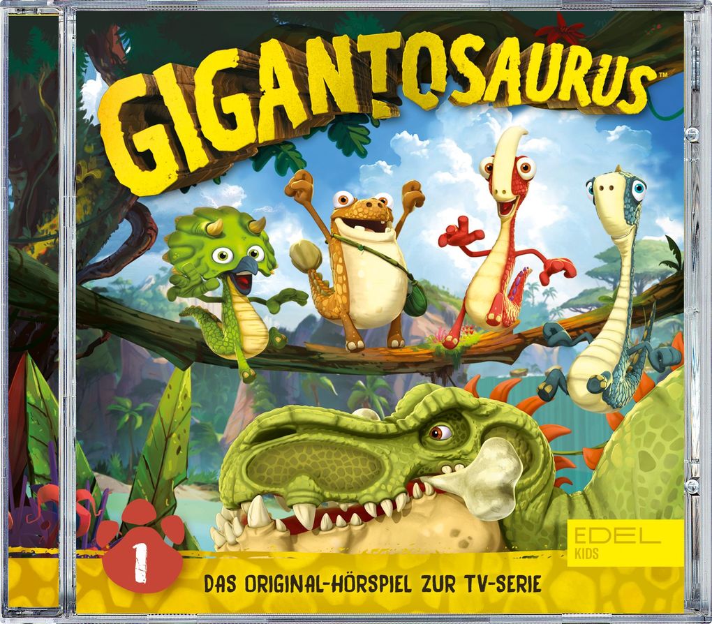 Image of CD Gigantosaurus 1 - Mazus Mutprobe Hörbuch