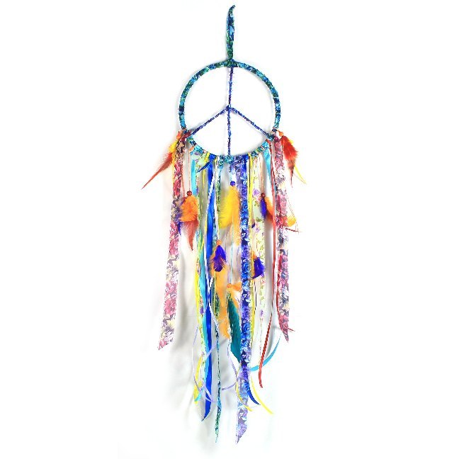Traumfänger Peace Rainbow 57 cm