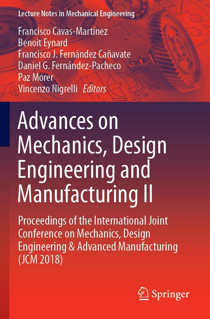 Advances on Mechanics Design Engineering and Manufacturing II