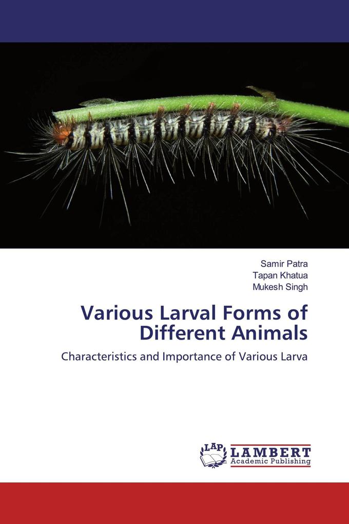 Various Larval Forms of Different Animals