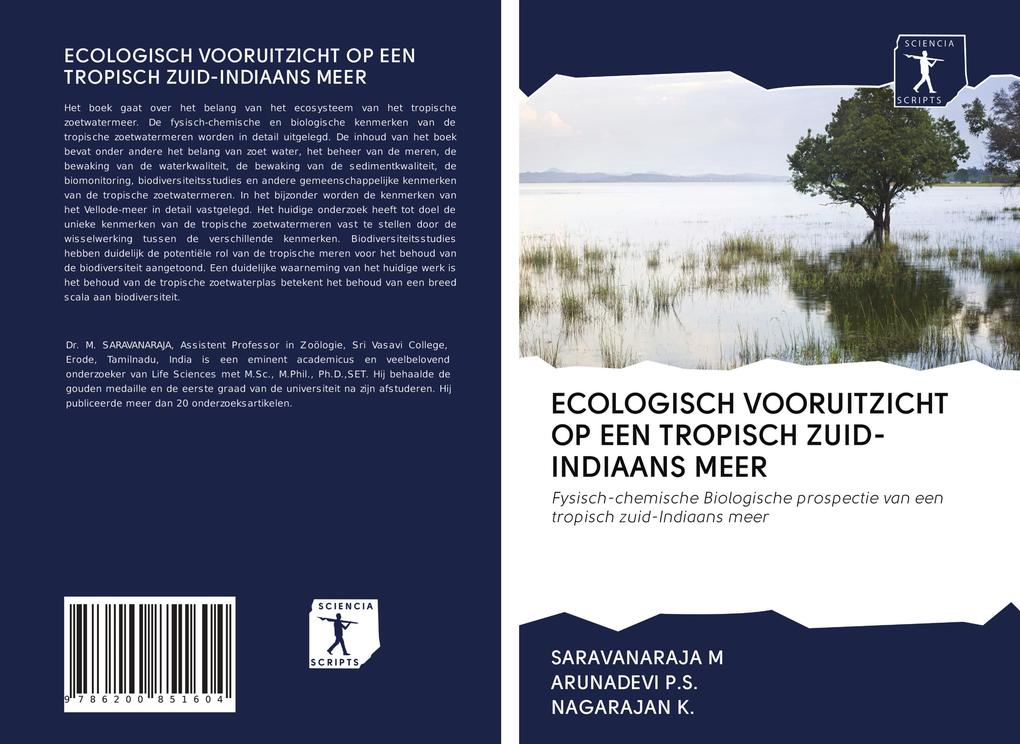 ECOLOGISCH VOORUITZICHT OP EEN TROPISCH ZUID-INDIAANS MEER
