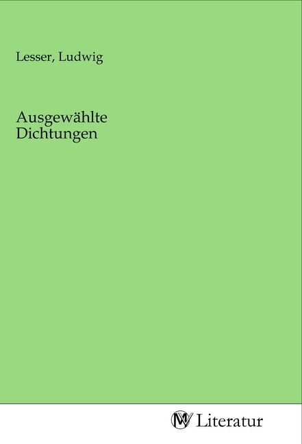 Image of Ausgewählte Dichtungen