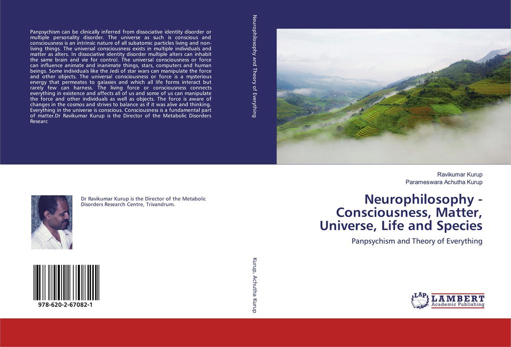 Neurophilosophy - Consciousness Matter Universe Life and Species