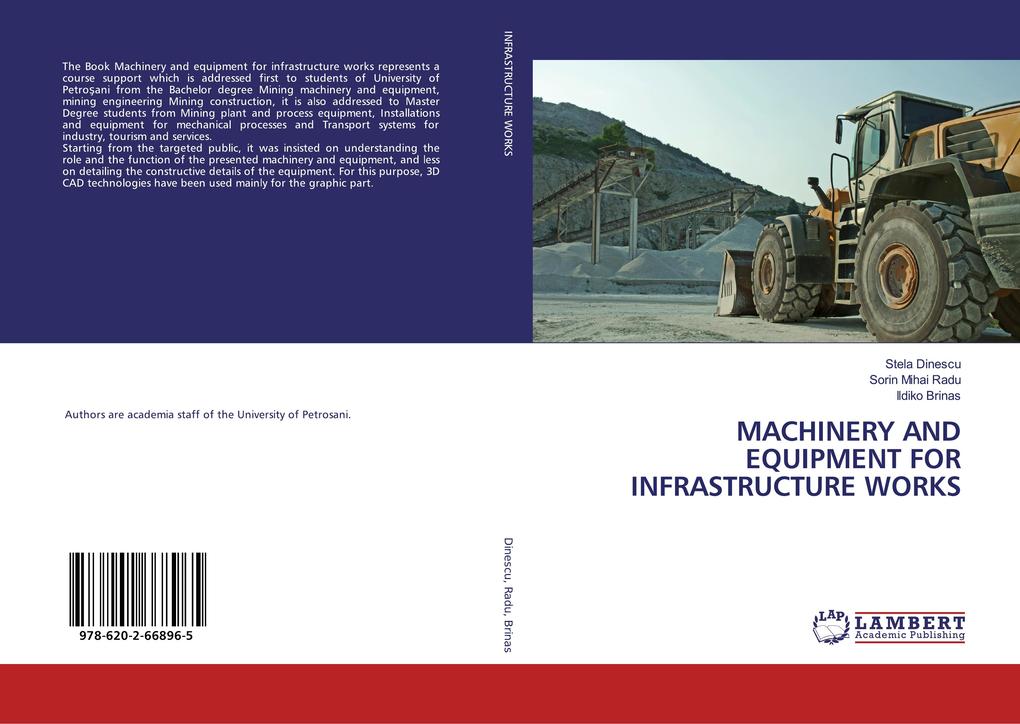MACHINERY AND EQUIPMENT FOR INFRASTRUCTURE WORKS