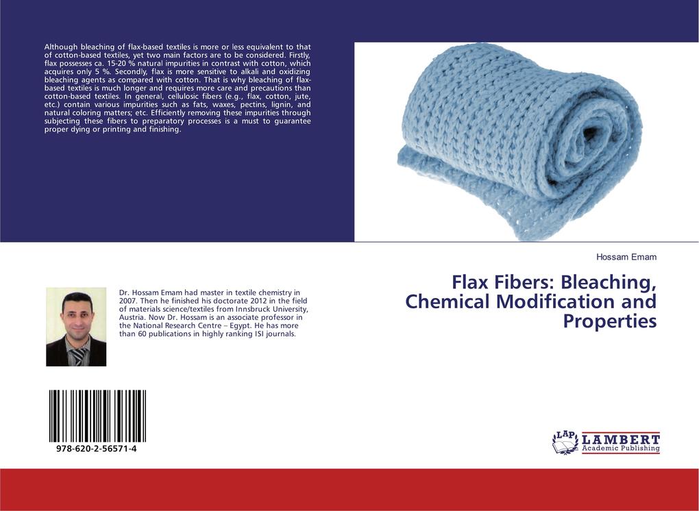 Flax Fibers: Bleaching Chemical Modification and Properties