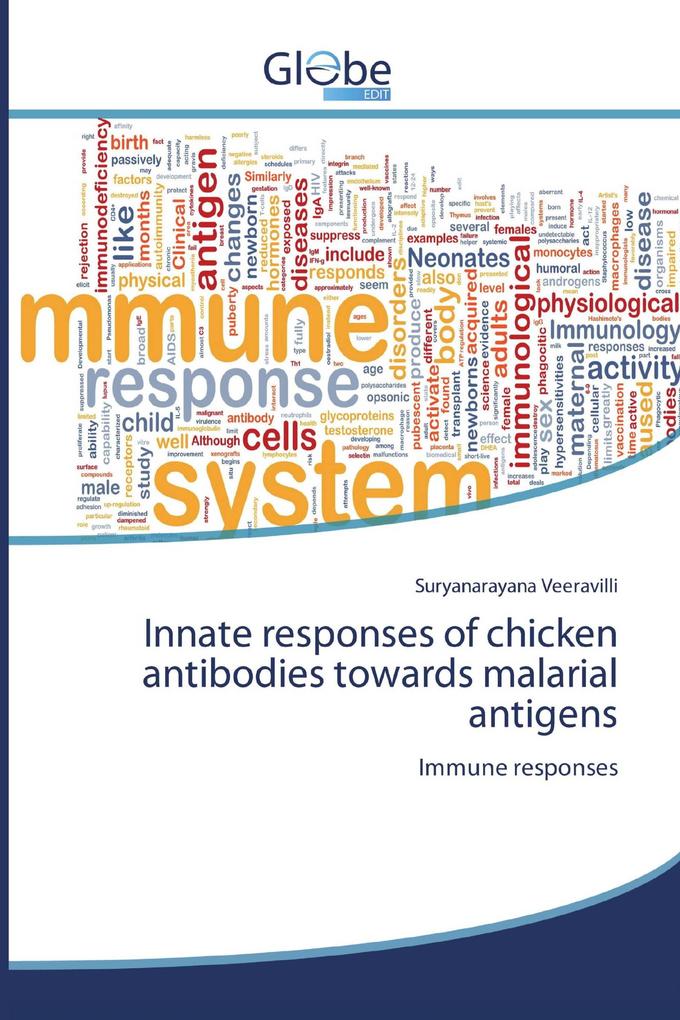 Innate responses of chicken antibodies towards malarial antigens