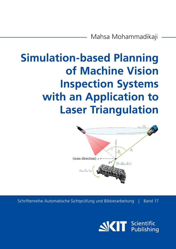 Simulation-based Planning of Machine Vision Inspection Systems with an Application to Laser Triangulation