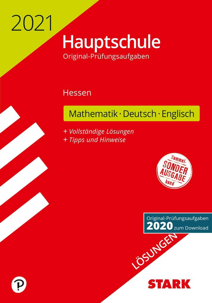 Stark Losungen Zu Original Prufungen Hauptschule 2021 Mathematik Deutsch Englisch Hessen Buch Kartoniert