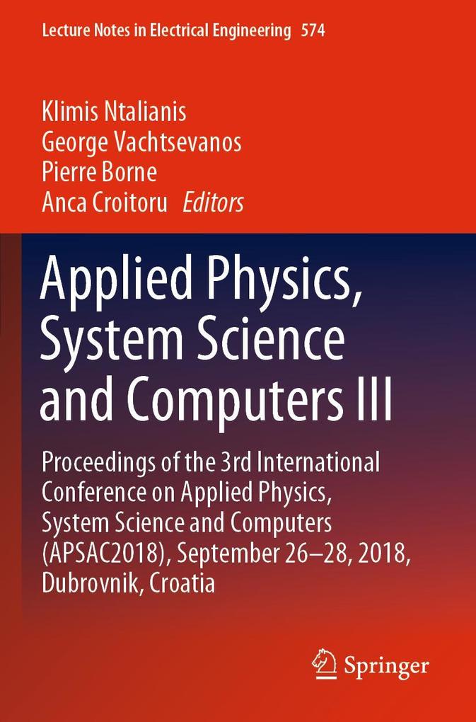 Applied Physics System Science and Computers III