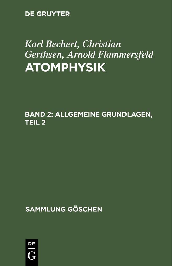 Allgemeine Grundlagen Teil 2