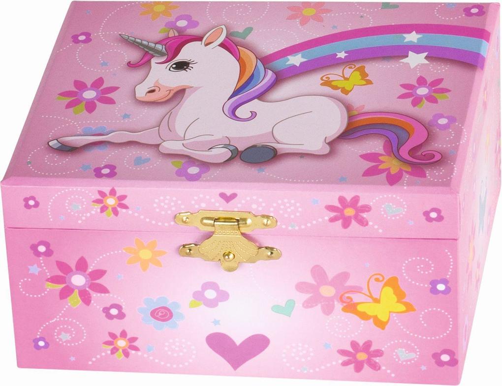 Image of Musikspieldose Einhorn Melodie: Schwanensee