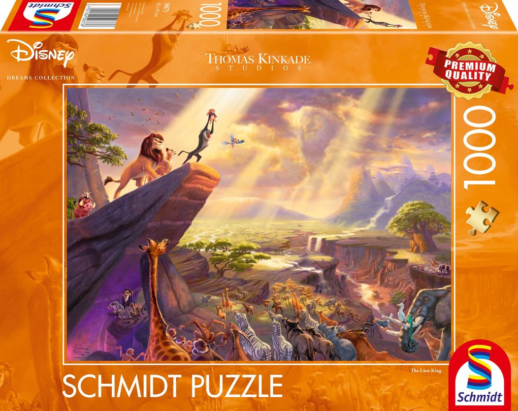 Schmidt Spiele - Disney König der Löwen 1000 Teile