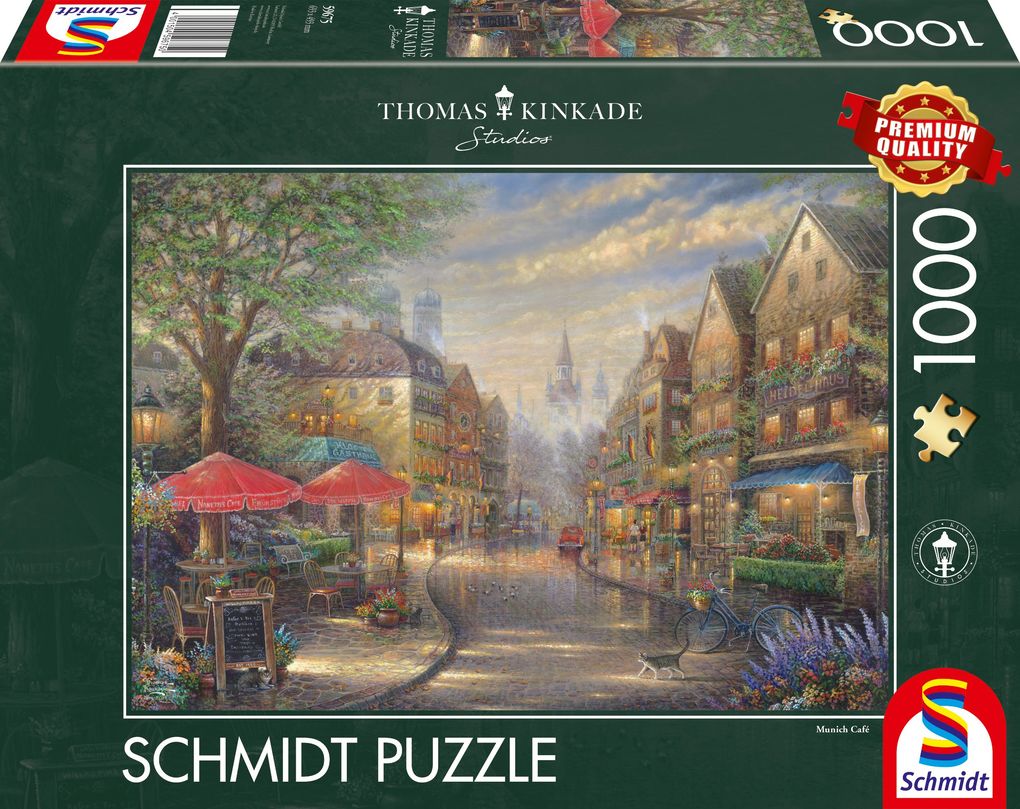 Schmidt Spiele - Cafe in München 1000 Teile
