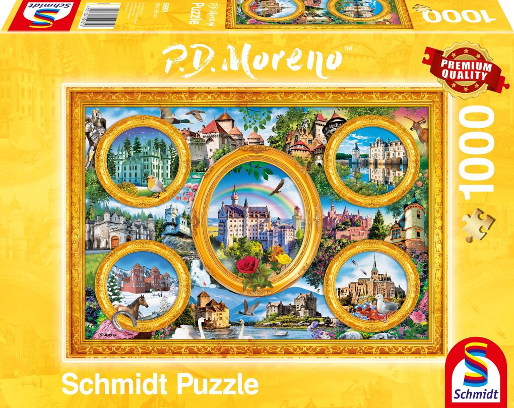 Image of Schlösser Puzzle 1.000 Teile
