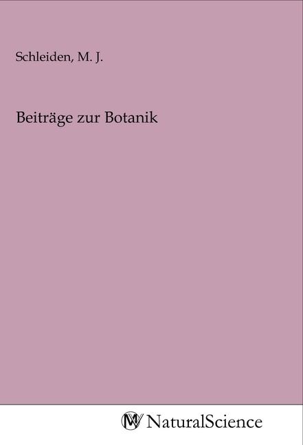 Image of Beiträge zur Botanik