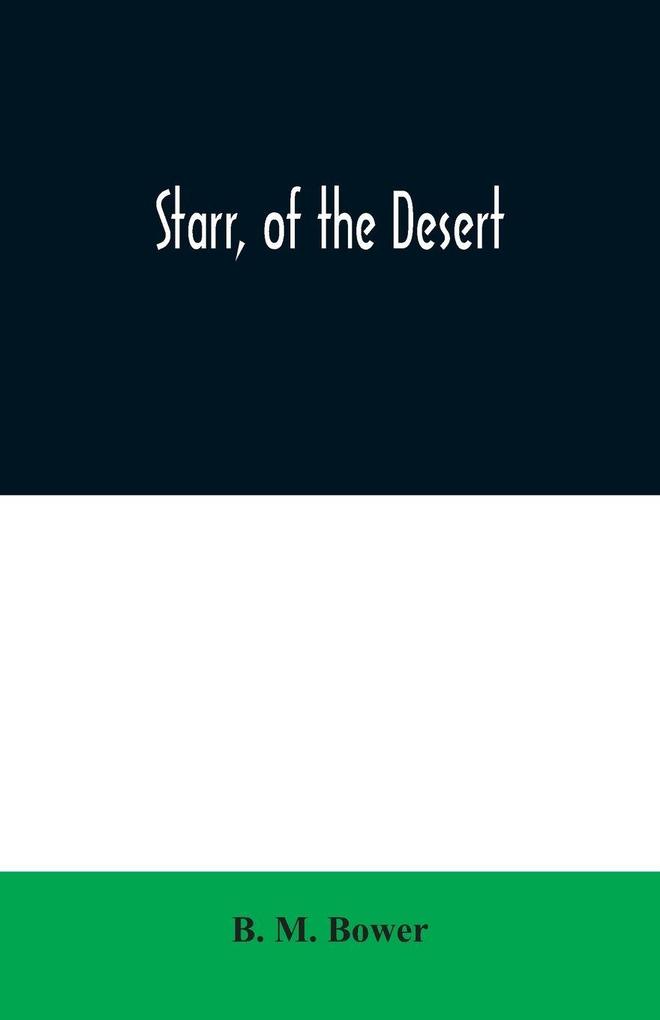 Starr of the Desert