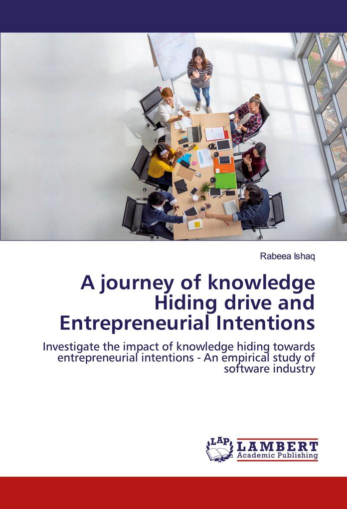 A journey of knowledge Hiding drive and Entrepreneurial Intentions