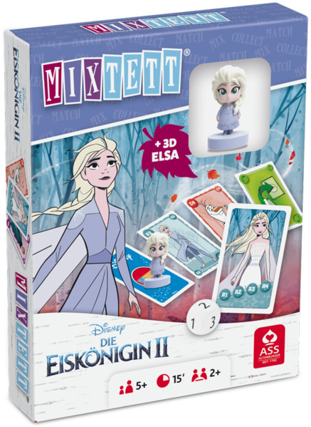 Image of ASS Altenburger Spielkarten - Mixtett - Disney Die Eiskönigin 2 Set 1 Elsa