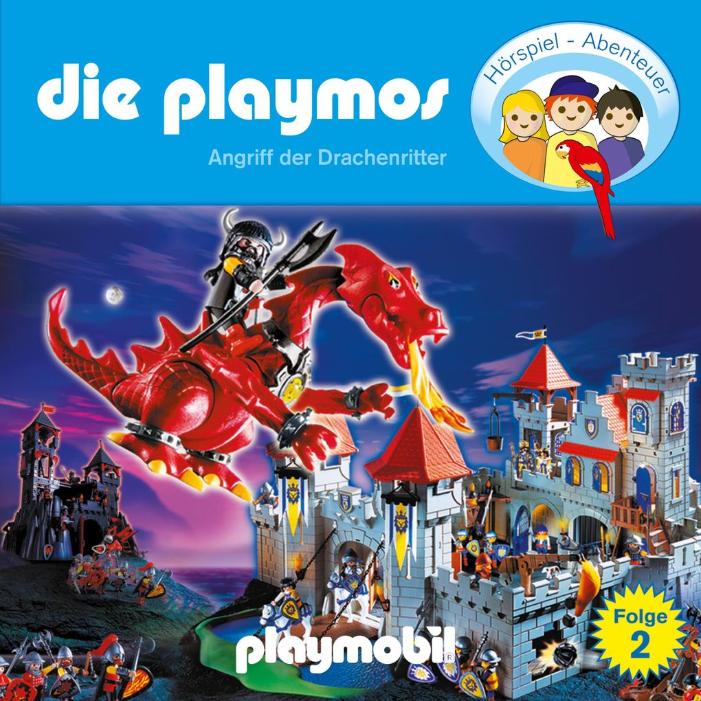 Die Playmos - Das Original Playmobil Hörspiel Folge 2: Angriff der Drachenritter