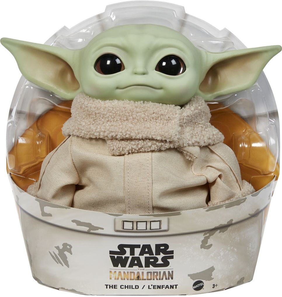 Image of Disney Star Wars Mandalorian The Child Baby Yoda Plüschfigur (28 cm)