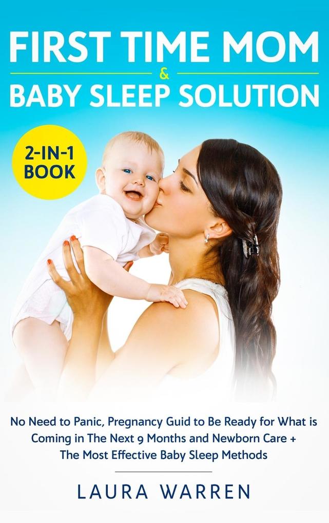 First Time Mom & Baby Sleep Solution 2-in-1 Book