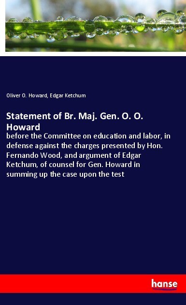 Statement of Br. Maj. Gen. O. O. Howard