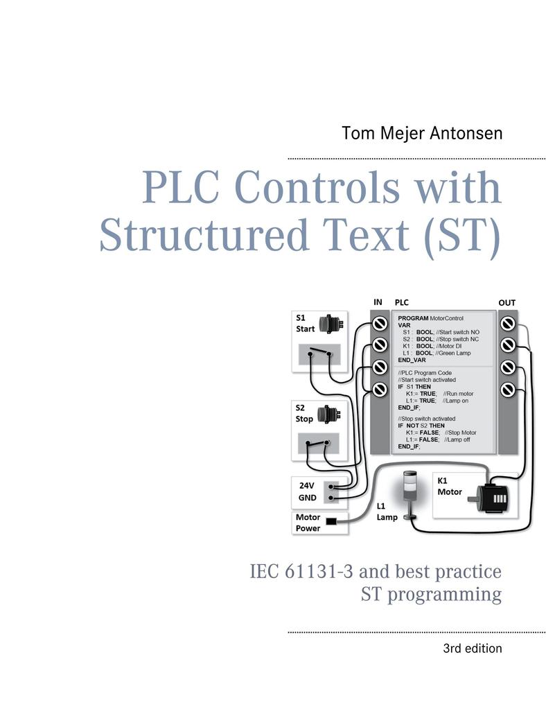 PLC Controls with Structured Text (ST) V3 Monochrome