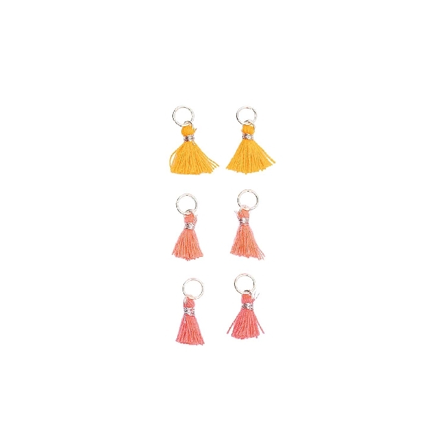 Mini Quasten Neon Mix