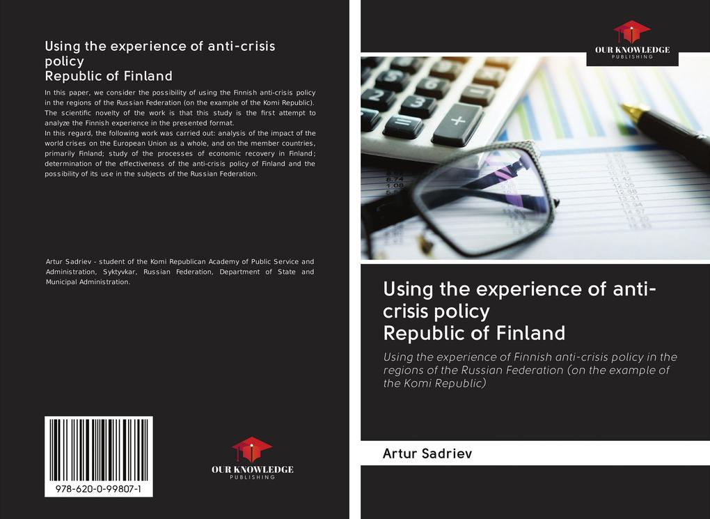 Using the experience of anti-crisis policy Republic of Finland