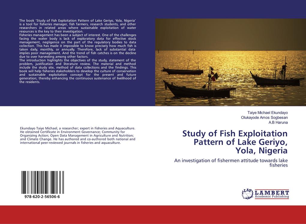 Study of Fish Exploitation Pattern of Lake Geriyo Yola Nigeria