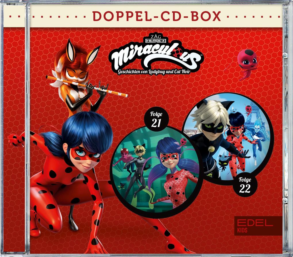 Image of Miraculous - Miraculous-Hörspiel-Doppel-Box-Folgen 21+22 - (CD)