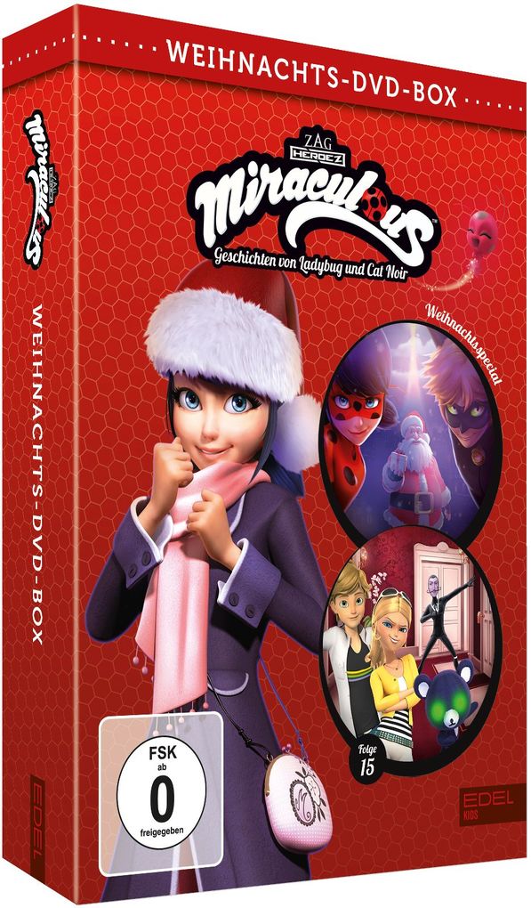 Image of Miraculous - Geschichten von Ladybug & Cat Noir: Weihnachts-Box [DVD]