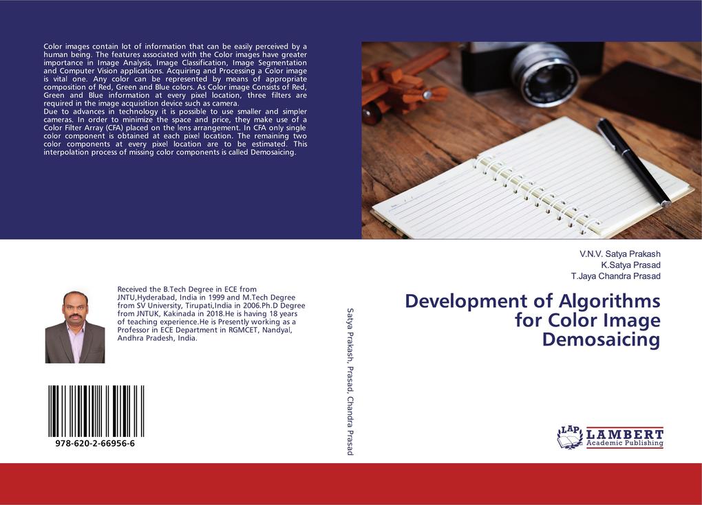 Development of Algorithms for Color Image Demosaicing